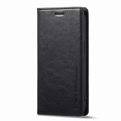 For iPhone 11 LC.IMEEKE RFID Anti-theft Leather Phone Case(Black) - iPhone 11 Cases by LC.IMEEKE | Online Shopping UK | buy2fix