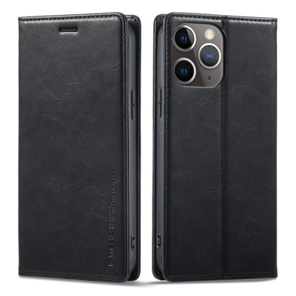 For iPhone 11 Pro LC.IMEEKE RFID Anti-theft Leather Phone Case(Black) - iPhone 11 Pro Cases by LC.IMEEKE | Online Shopping UK | buy2fix
