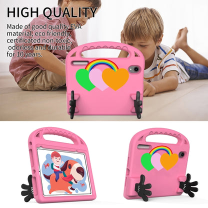For iPad mini 2024 / mini 6 Love Small Palm Holder EVA Tablet Case(Pink) - iPad mini 6 Cases by buy2fix | Online Shopping UK | buy2fix