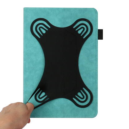 For 8 inch Life Tree Pattern Flip Universal Leather Tablet Case(Blue) - 8 inch by buy2fix | Online Shopping UK | buy2fix
