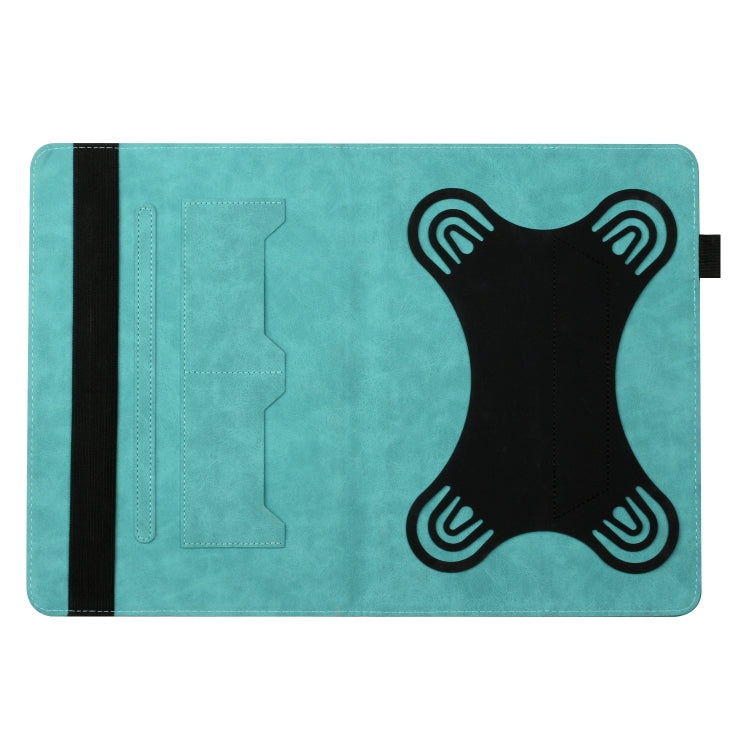 For 8 inch Life Tree Pattern Flip Universal Leather Tablet Case(Blue) - 8 inch by buy2fix | Online Shopping UK | buy2fix
