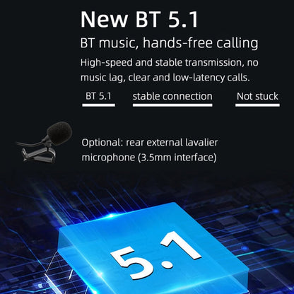 FS02C 7 inch HD Capacitive Touch Screen Car MP5 Player Supports Bluetooth Reverse&Mobile Phone Internet&Wired CarPlay + Android Auto - Car MP3 & MP4 & MP5 by buy2fix | Online Shopping UK | buy2fix