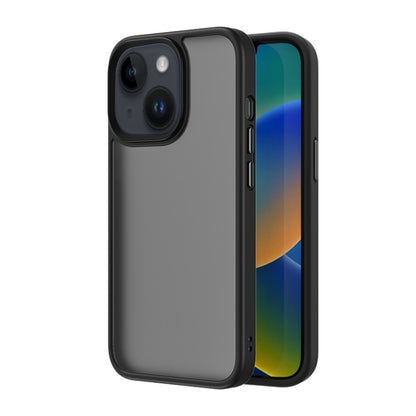 For iPhone 14 ROCK Guard Skin-feel Phone Case(Black) - iPhone 14 Cases by ROCK | Online Shopping UK | buy2fix