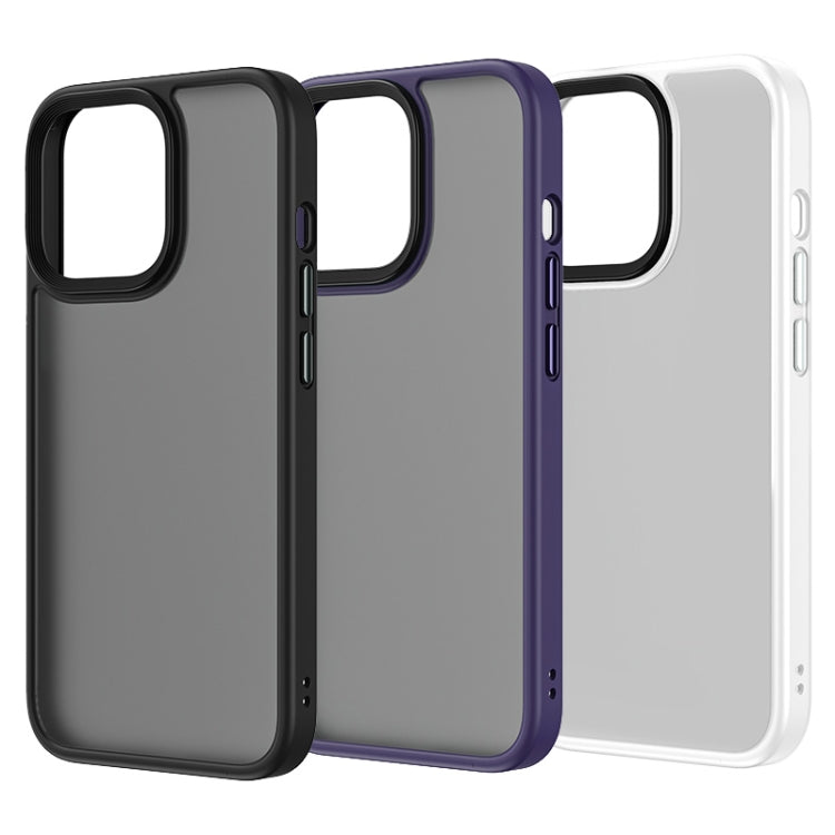 For iPhone 14 Pro ROCK Guard Skin-feel Phone Case(Black) - iPhone 14 Pro Cases by ROCK | Online Shopping UK | buy2fix