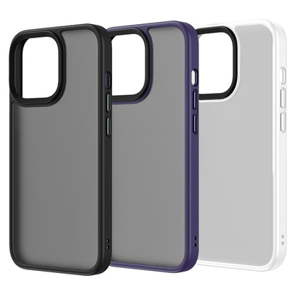 For iPhone 14 Pro ROCK Guard Skin-feel Phone Case(Black) - iPhone 14 Pro Cases by ROCK | Online Shopping UK | buy2fix