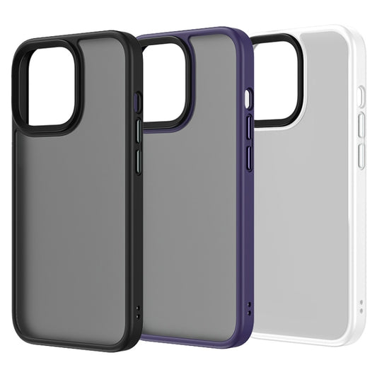 For iPhone 14 Pro ROCK Guard Skin-feel Phone Case(Black) - iPhone 14 Pro Cases by ROCK | Online Shopping UK | buy2fix