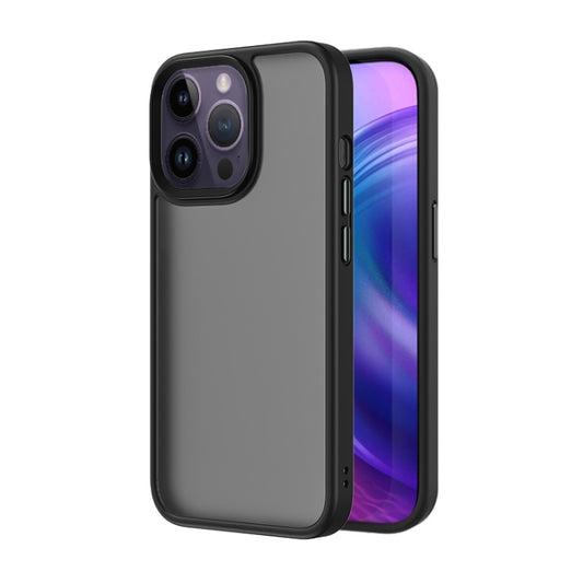 For iPhone 14 Pro Max ROCK Guard Skin-feel Phone Case(Black) - iPhone 14 Pro Max Cases by ROCK | Online Shopping UK | buy2fix