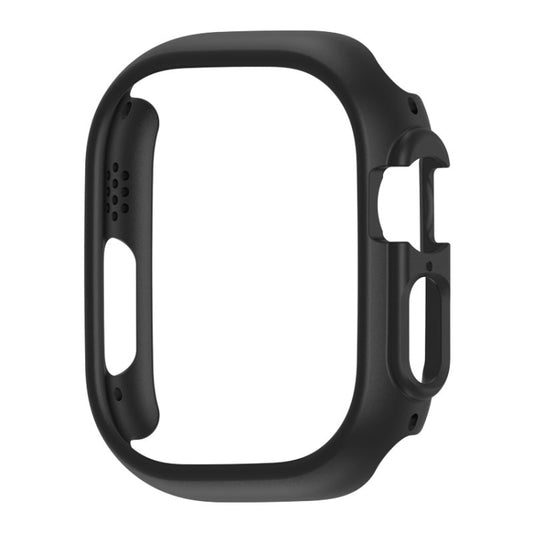 For Apple Watch Ultra 3 / 2 / 1 49mm PC Hollow Electroplating Protective Case(Black) by buy2fix