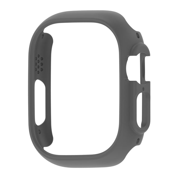 For Apple Watch Ultra 3 / 2 / 1 49mm PC Hollow Electroplating Protective Case(Grey) by buy2fix