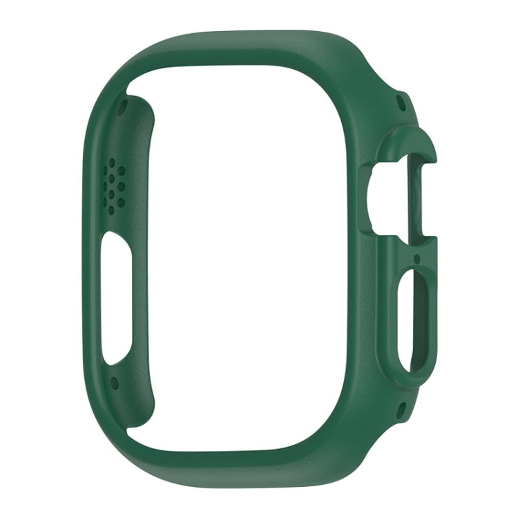 For Apple Watch Ultra 3 / 2 / 1 49mm PC Hollow Electroplating Protective Case(Dark Green) by buy2fix