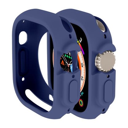 For Apple Watch Ultra 3 / 2 / 1 49mm Candy TPU Protective Case(Royal Blue) by buy2fix