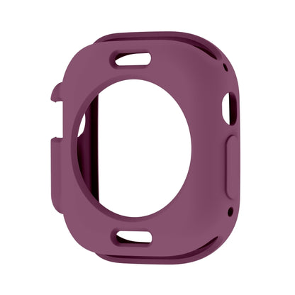 For Apple Watch Ultra 3 / 2 / 1 49mm Candy TPU Protective Case(Plum) by buy2fix