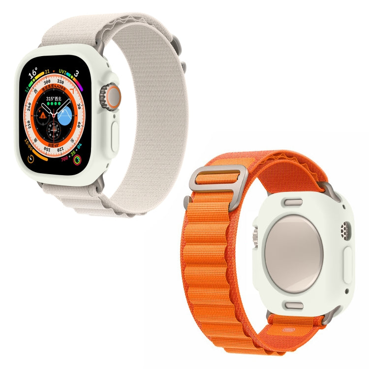 For Apple Watch Ultra 3 / 2 / 1 49mm Candy TPU Protective Case(Light Grey) by buy2fix