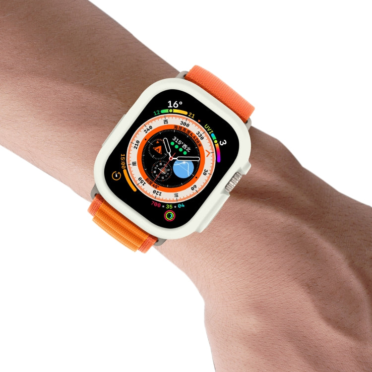 For Apple Watch Ultra 3 / 2 / 1 49mm Candy TPU Protective Case(Light Grey) by buy2fix