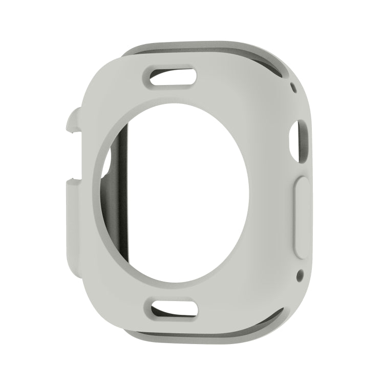 For Apple Watch Ultra 3 / 2 / 1 49mm Candy TPU Protective Case(Dark Grey) by buy2fix