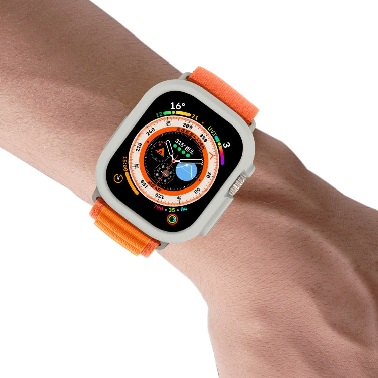 For Apple Watch Ultra 3 / 2 / 1 49mm Candy TPU Protective Case(Dark Grey) by buy2fix