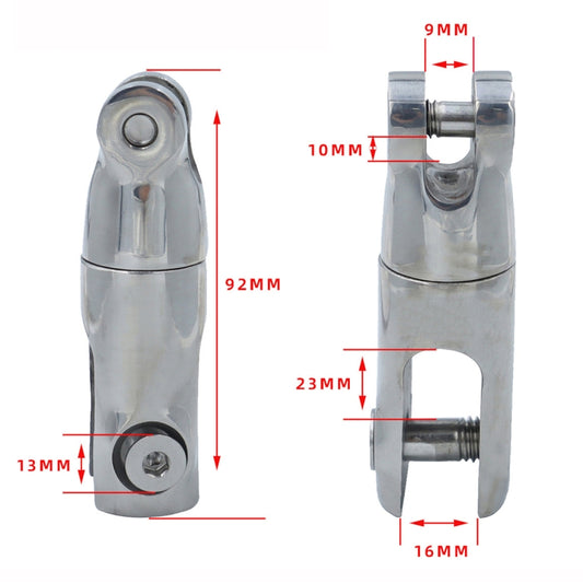 Two Stage 6-8mm 316 Stainless Steel Marine Anchor Rotary Joint - Marine Accessories & Parts by buy2fix | Online Shopping UK | buy2fix