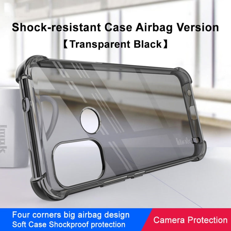 For Nokia G11 Plus 4G imak Shockproof Airbag TPU Phone Case(Transparent Black) by imak