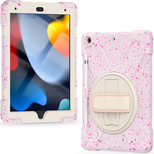 For iPad 10.2 2019 / 2020 / 2021 Silicone + PC Protective Tablet Case(Profusion Red) - iPad 10.2 Cases by buy2fix | Online Shopping UK | buy2fix