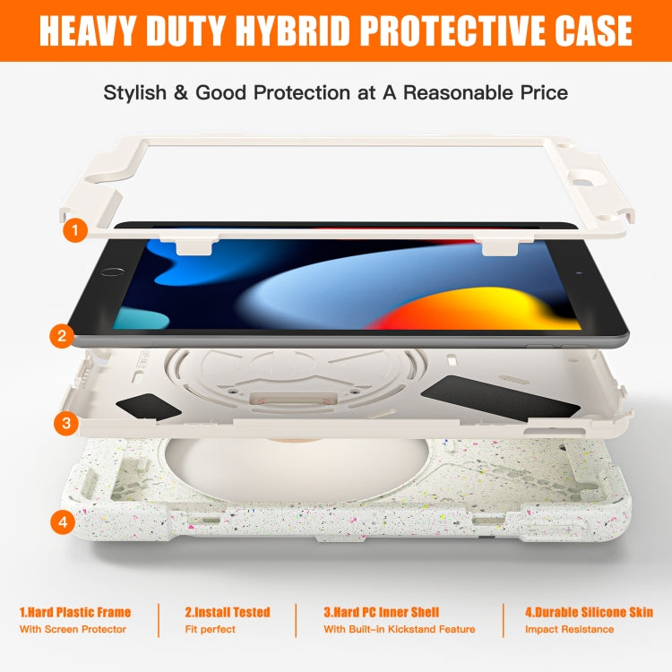 For iPad 10.2 2019 / 2020 / 2021 Silicone + PC Protective Tablet Case(Profusion Colour) - iPad 10.2 Cases by buy2fix | Online Shopping UK | buy2fix