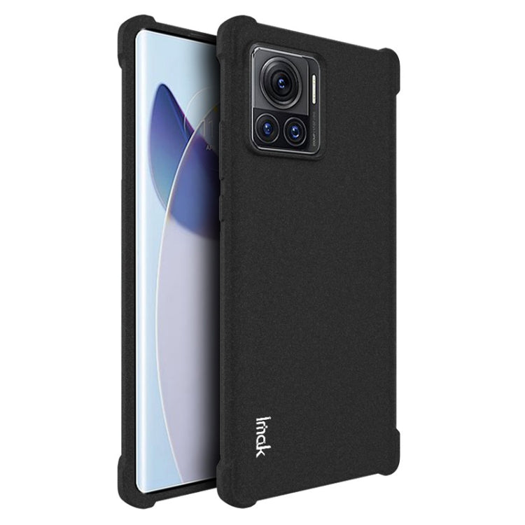 For Motorola Moto X30 Pro / Edge 30 Ultra imak Shockproof Airbag TPU Phone Case(Matte Black) by imak