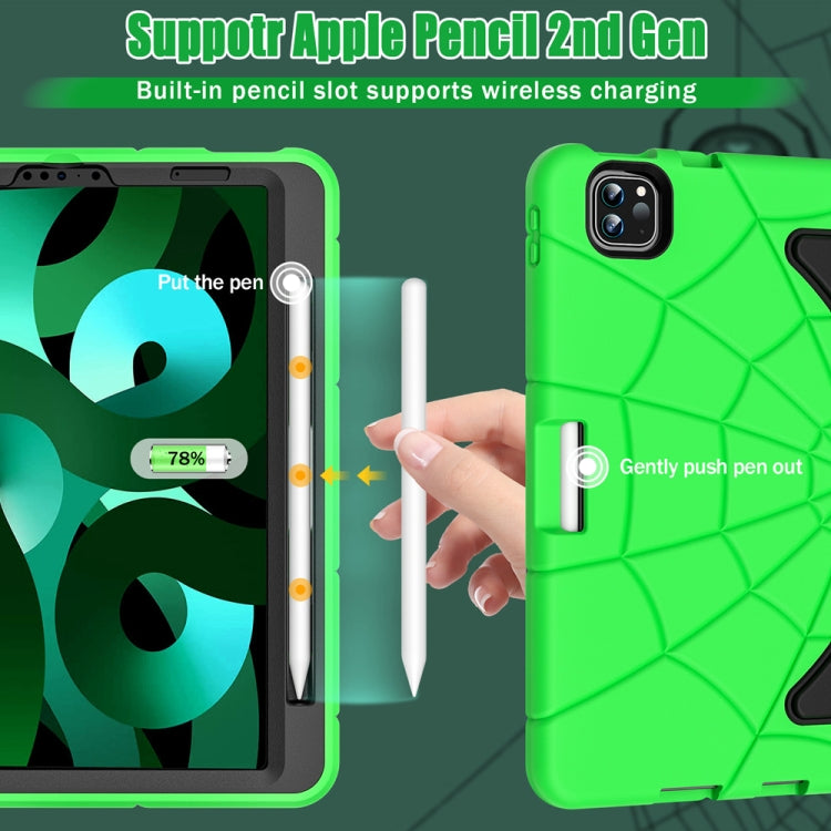 For iPad Pro 11 2018/2020/2021 / Air5 10.9 2022 / Air4 10.9 2020 Shockproof Protective Tablet Case(Green+Black) - iPad Pro 11 (2022/2021) Cases by buy2fix | Online Shopping UK | buy2fix