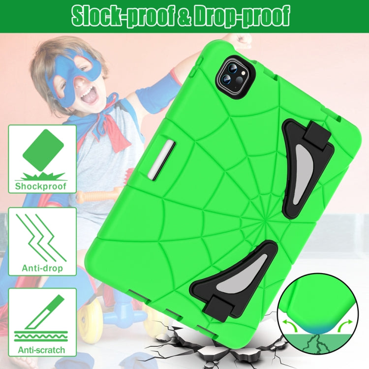 For iPad Pro 11 2018/2020/2021 / Air5 10.9 2022 / Air4 10.9 2020 Shockproof Protective Tablet Case(Green+Black) - iPad Pro 11 (2022/2021) Cases by buy2fix | Online Shopping UK | buy2fix