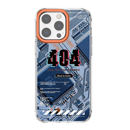 For iPhone 14 Pro Mutural Modern Series Circuit Board Printed Phone Case(Blue) - iPhone 14 Pro Cases by Mutural | Online Shopping UK | buy2fix