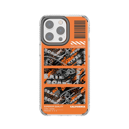 For iPhone 14 Mutural Camouflage Series Phone Case(Orange) - iPhone 14 Cases by Mutural | Online Shopping UK | buy2fix