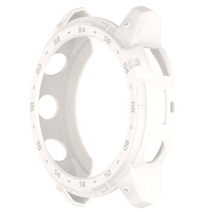 For Garmin Enduro2 / Tactix7 Armor Hollow TPU Watch Case(Lvory White) - Watch Cases by buy2fix | Online Shopping UK | buy2fix