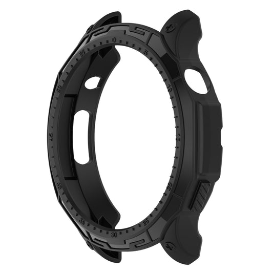 For Amazfit GTR 4 / GTR 4 Pro Armor Hollow TPU Watch Case(Black) - Watch Cases by buy2fix | Online Shopping UK | buy2fix