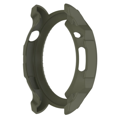 For Amazfit GTR 4 / GTR 4 Pro Armor Hollow TPU Watch Case(Jungle Green) - Watch Cases by buy2fix | Online Shopping UK | buy2fix