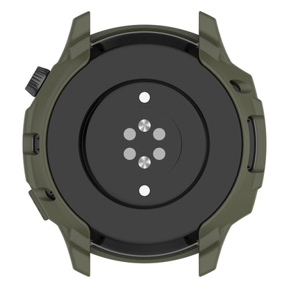 For Amazfit GTR 4 / GTR 4 Pro Armor Hollow TPU Watch Case(Jungle Green) - Watch Cases by buy2fix | Online Shopping UK | buy2fix
