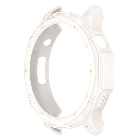 For Amazfit GTR 4 / GTR 4 Pro Armor Hollow TPU Watch Case(Lvory White) - Watch Cases by buy2fix | Online Shopping UK | buy2fix