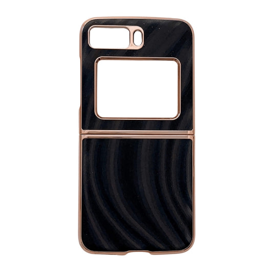 For Motorola Moto Razr 2022 Nano Electroplating Protective Phone Case(Black) - Motorola Cases by buy2fix | Online Shopping UK | buy2fix