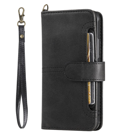For iPhone 11 Pro Multifunctional Detachable Magnetic Horizontal Flip Leather Case with Card Slots & Holder & Wallet & Photo Frame(Black) - iPhone 11 Pro Cases by buy2fix | Online Shopping UK | buy2fix