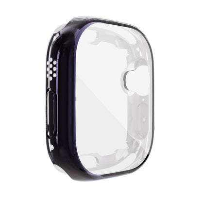 For Apple Watch 9 / 8 / 7 41mm All-inclusive Plating TPU Shockproof Case(Navy) by buy2fix