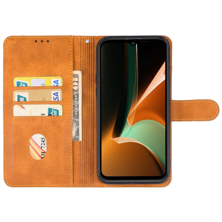 For Ulefone Armor 17 Pro Leather Phone Case(Brown) - Ulefone Cases by buy2fix | Online Shopping UK | buy2fix
