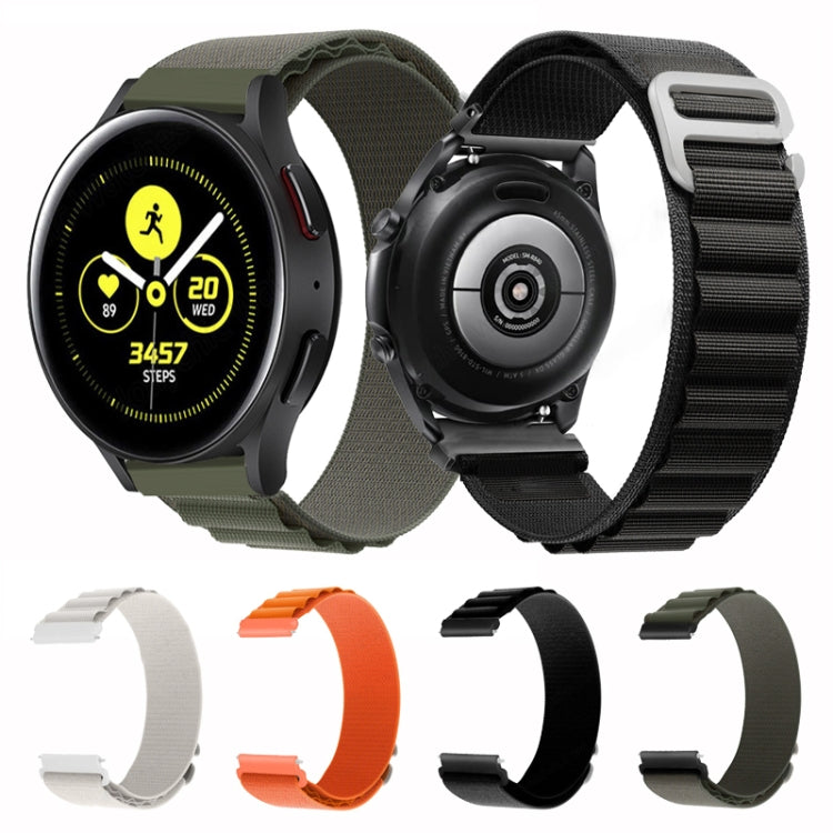 For Huawei Watch GT2 / GT3 Pro / GT Runner 22mm Universal Nylon Loop Watch Band(White) by buy2fix