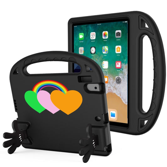 For iPad Air / Air 2 / 9.7 2017 / 9.7 2018 Love Small Palm Holder EVA Tablet Case(Black) - iPad 9.7 (2018) & (2017) Cases by buy2fix | Online Shopping UK | buy2fix