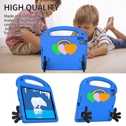 For iPad Air / Air 2 / 9.7 2017 / 9.7 2018 Love Small Palm Holder EVA Tablet Case(Blue) - iPad 9.7 (2018) & (2017) Cases by buy2fix | Online Shopping UK | buy2fix
