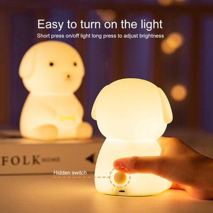 LED Colorful Silicone Sensor Night Light, Specification:Warm Light + Colorful by buy2fix