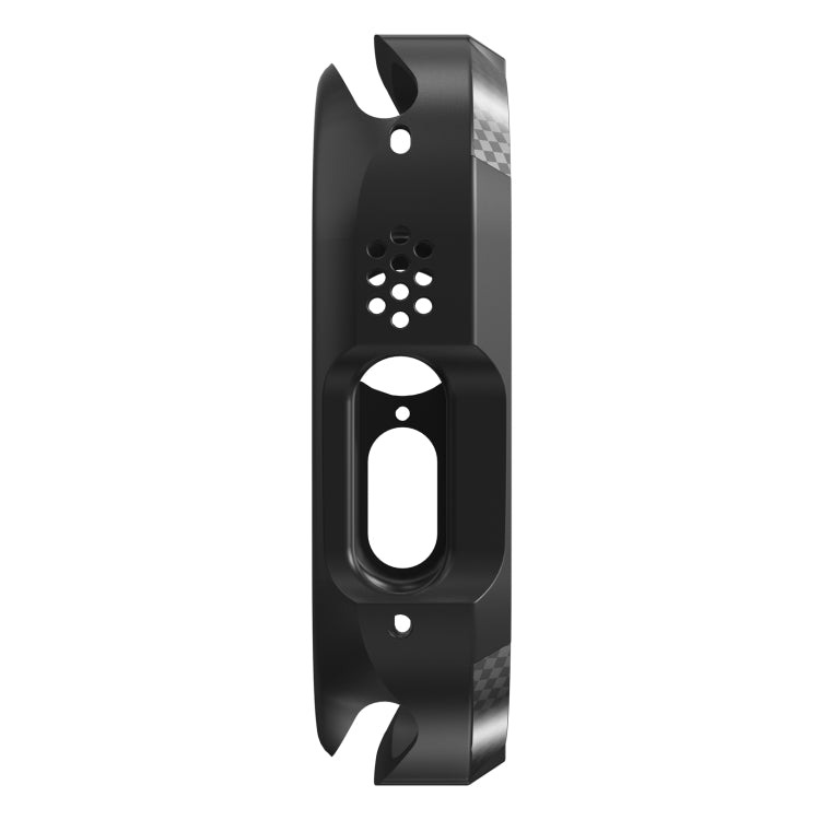 Carbon Fiber Shockproof Case For Apple Watch Series 9 / 8 / 7 45mm(Black) by buy2fix