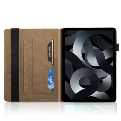 For iPad 2025 / 2022 Life Tree Series Horizontal Flip Leather Case with Holder(Brown) - iPad 2025 / 2022 Cases by buy2fix | Online Shopping UK | buy2fix