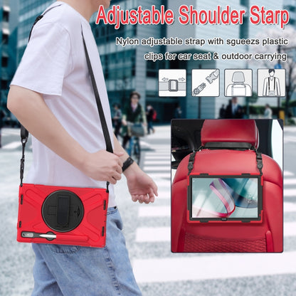 For Lenovo Pad Pro 11.2 2022 TB-138FC/132FU Silicone + PC Protective Tablet Case(Red) - Lenovo by buy2fix | Online Shopping UK | buy2fix