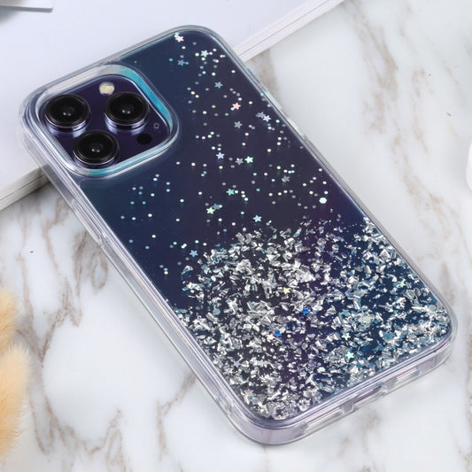 For iPhone 14 Pro Max DFANS DESIGN Golden Diamond TPU+PC Phone Case(Blue) - iPhone 14 Pro Max Cases by DFANS DESIGN | Online Shopping UK | buy2fix