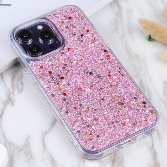 For iPhone 14 Pro Max DFANS DESIGN Starlight Shining TPU+PC Phone Case(Pink) - iPhone 14 Pro Max Cases by DFANS DESIGN | Online Shopping UK | buy2fix
