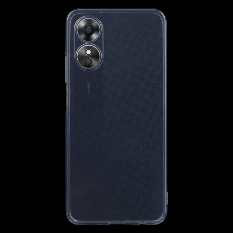 For OPPO A17 Ultra-thin Transparent TPU Phone Case by buy2fix