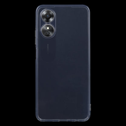 For OPPO A17 Ultra-thin Transparent TPU Phone Case by buy2fix