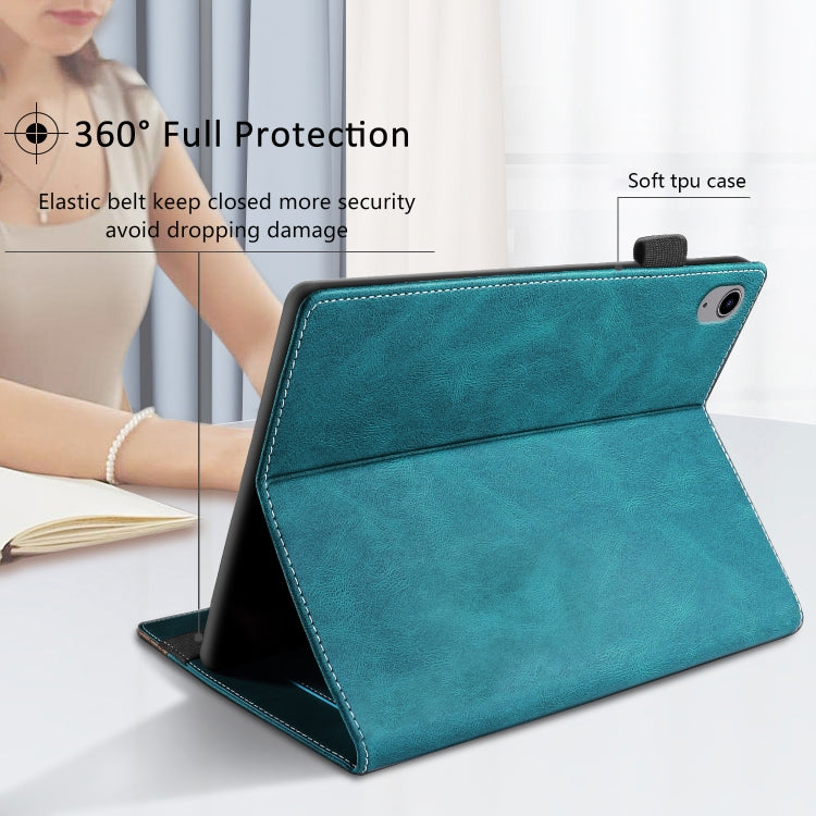For iPad 2025 / 2022 Splicing Series Tablet PC Leather Case(Dark Green) - iPad 2025 / 2022 Cases by buy2fix | Online Shopping UK | buy2fix